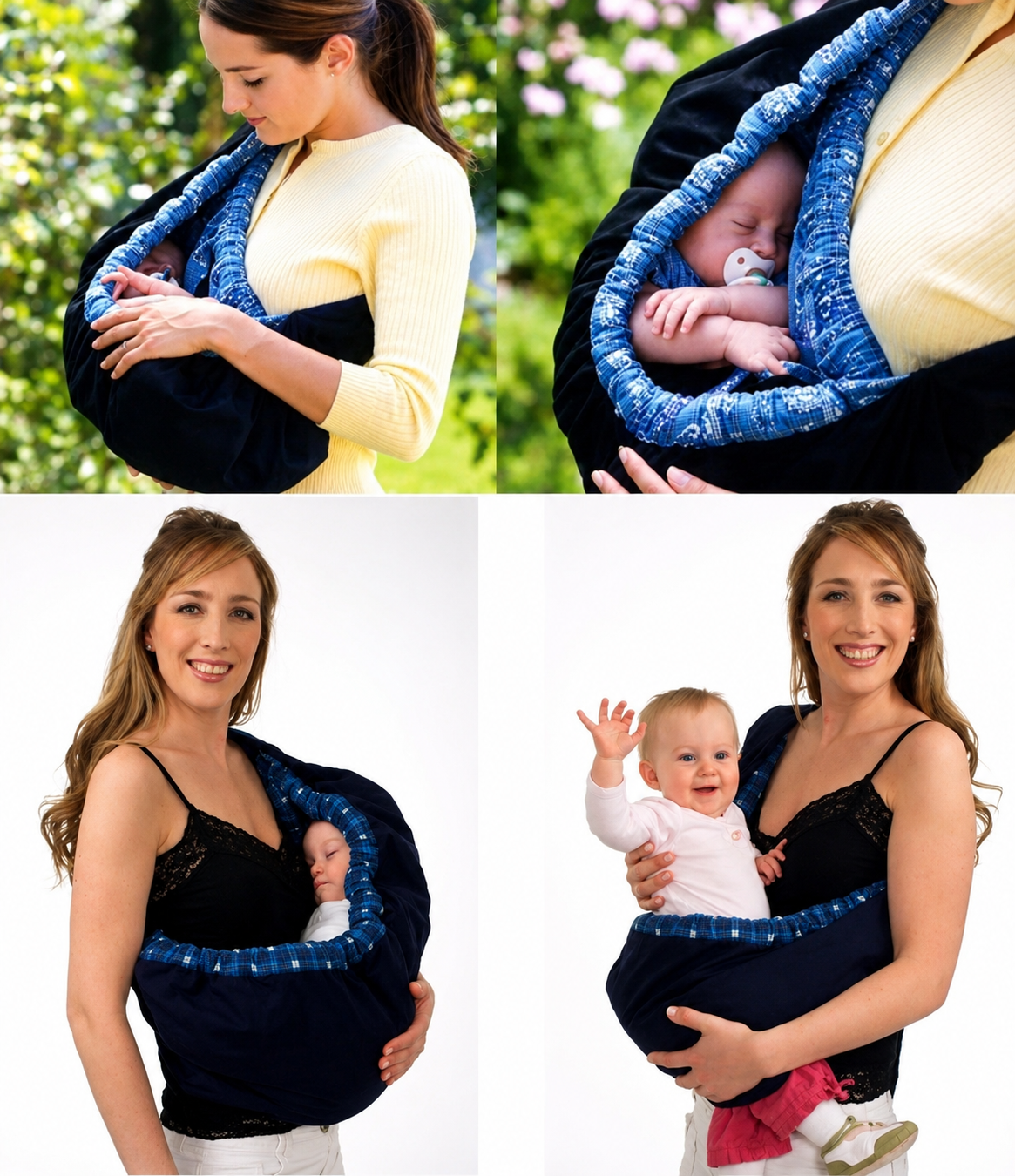 Portabebé Canguro de Hombro KosiBaby — Suave, Ligero y Cómodo para Bebés de 0 a 6 Meses 👶